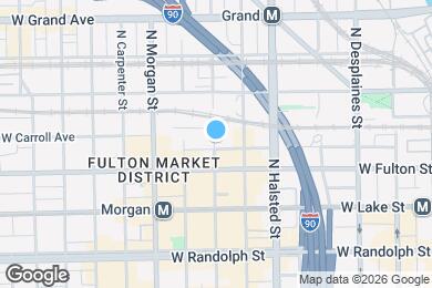 Map image of the property - 355 N Peoria St