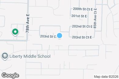 Map image of the property - 8118 203rd St Ct E