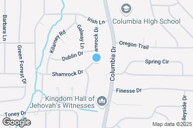 Map image of the property - 2365 Shamrock Dr