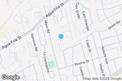 Map image of the property - 1215 Gallegos Ln