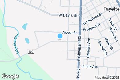 Map image of the property - 207 Shields St