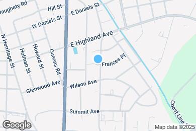 Map image of the property - 1310 N Independence St