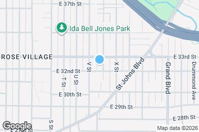 Map image of the property - 3204 W St