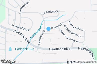 Map image of the property - 8906 Squire Boone Ct