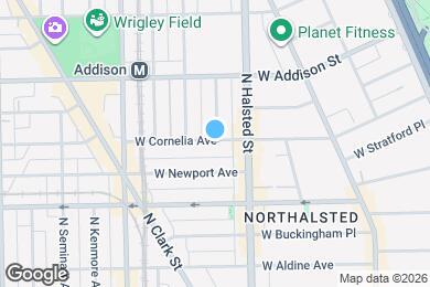 Map image of the property - 838 W Cornelia Ave