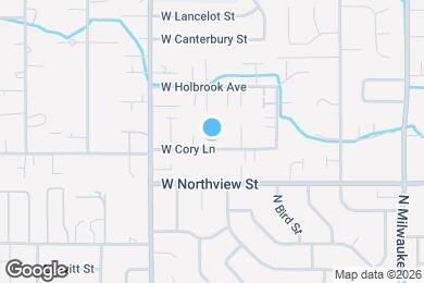 Map image of the property - 8810 W Cory Ln