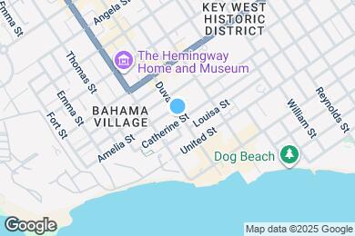 Map image of the property - 1130 Duval St