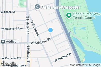 Map image of the property - 3619 N Pine Grove Ave