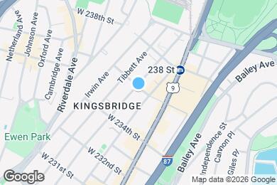 Map image of the property - 266 West 236 Street