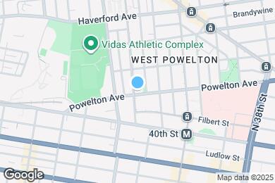 Map image of the property - 303 NORTH 41ST STREET 1ST FLOOR REAR