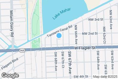 Map image of the property - 121 NW 68th Ave