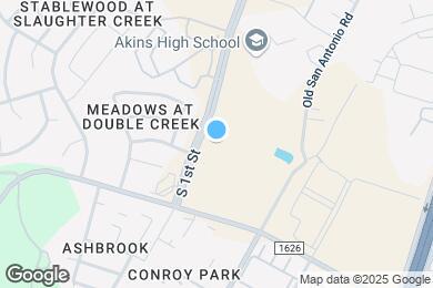 Map image of the property - MAA Double Creek
