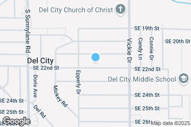 Map image of the property - 4521 SE 22nd St