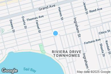 Map image of the property - 1401 Pacific Beach Dr