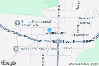 Map image of the property - 201 W Market St