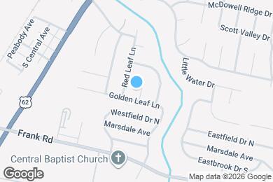 Map image of the property - 1623 Butterfly Ct