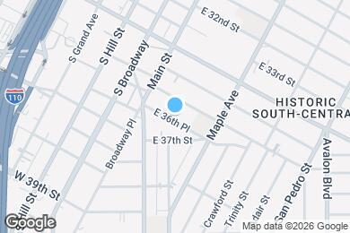 Map image of the property - 145 E 36th Pl