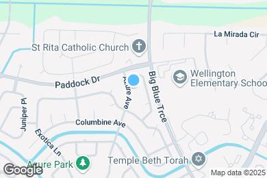 Map image of the property - 518 Azure Ave
