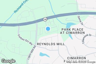 Map image of the property - 409 Grove Overlook Ln