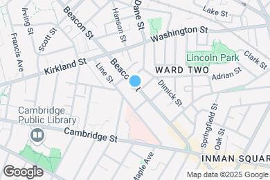 Map image of the property - 82 Beacon St