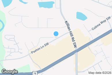 Map image of the property - 1547 Paxton Dr SW