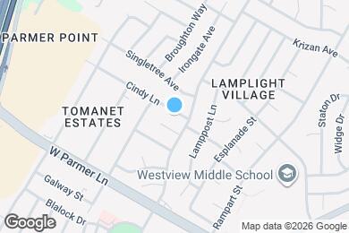 Map image of the property - 2105 Cindy Ln