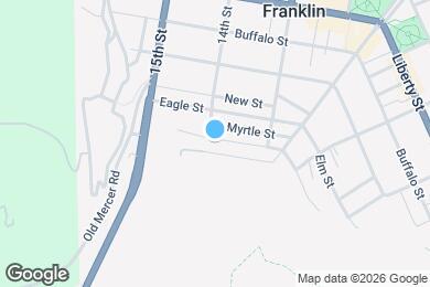 Map image of the property - 1341 Sassafrass St