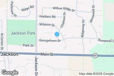 Map image of the property - N169W20170 Georgetown Dr