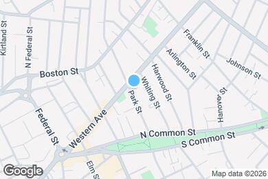 Map image of the property - 61 Park St