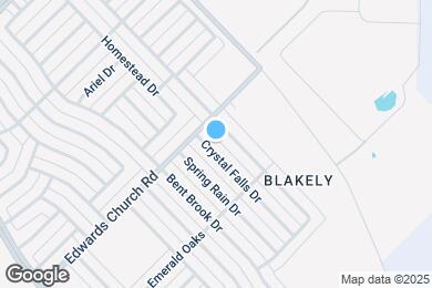 Map image of the property - 2512 Crystal Falls Dr