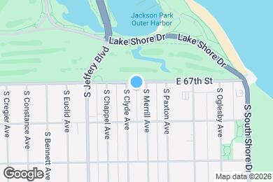 Map image of the property - 6716 S Merrill Ave