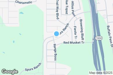Map image of the property - 10943 Palomino Bluff