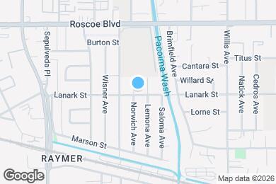 Map image of the property - 8102 Norwich Ave