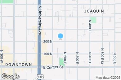 Map image of the property - 167 E 200 N