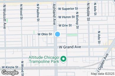 Map image of the property - 531 N Ashland Ave