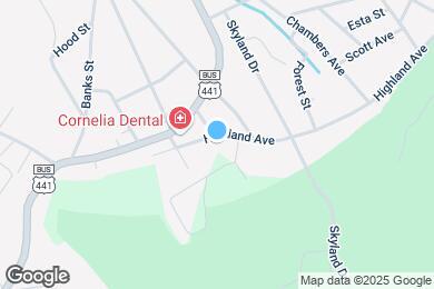 Map image of the property - 250 Highland Ave