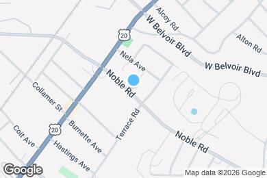 Map image of the property - 1863 Noble Rd