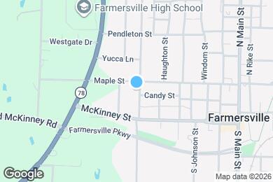 Map image of the property - 121 N Hamilton St