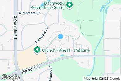 Map image of the property - 1232 S Parkside Dr