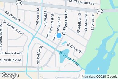 Map image of the property - 2472 SE Floresta Dr