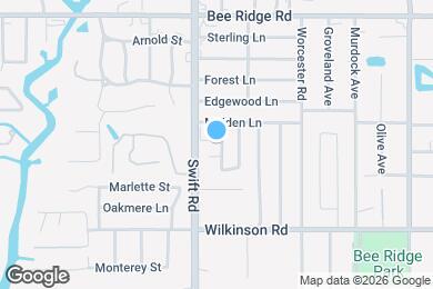 Map image of the property - 2826 W Rainbow Cir