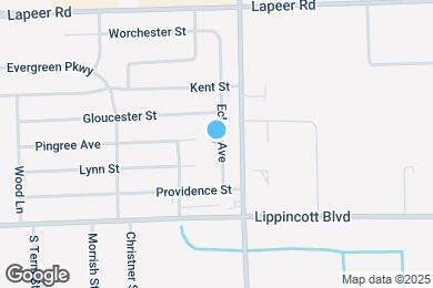 Map image of the property - 1950 Eckley Ave