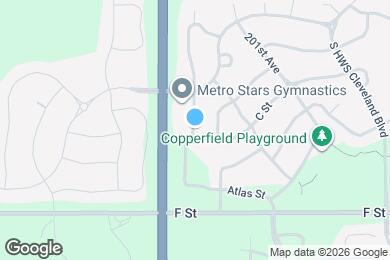 Map image of the property - Copperfields Court