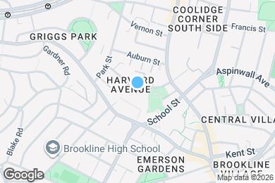 Map image of the property - 40 Harvard St