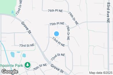 Map image of the property - Beautiful views at this Marysville home