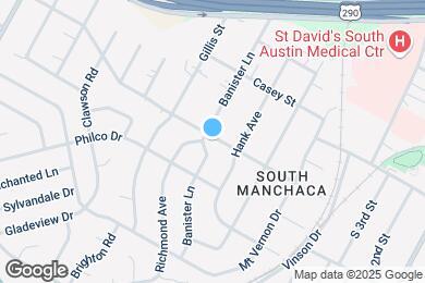 Map image of the property - 4501 Banister Ln