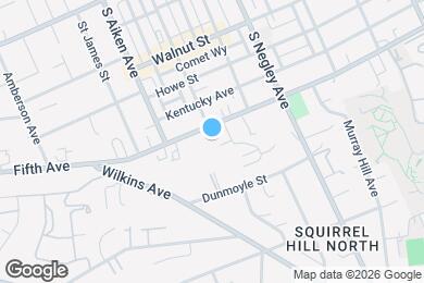 Map image of the property - 5440 Fifth Ave