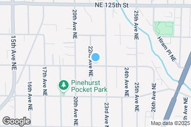 Map image of the property - 12004 22nd Ave NE