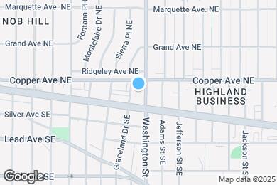 Map image of the property - De Anza - Nob Hill Luxury Apartments