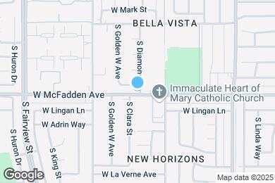 Map image of the property - 2304 W Cubbon St